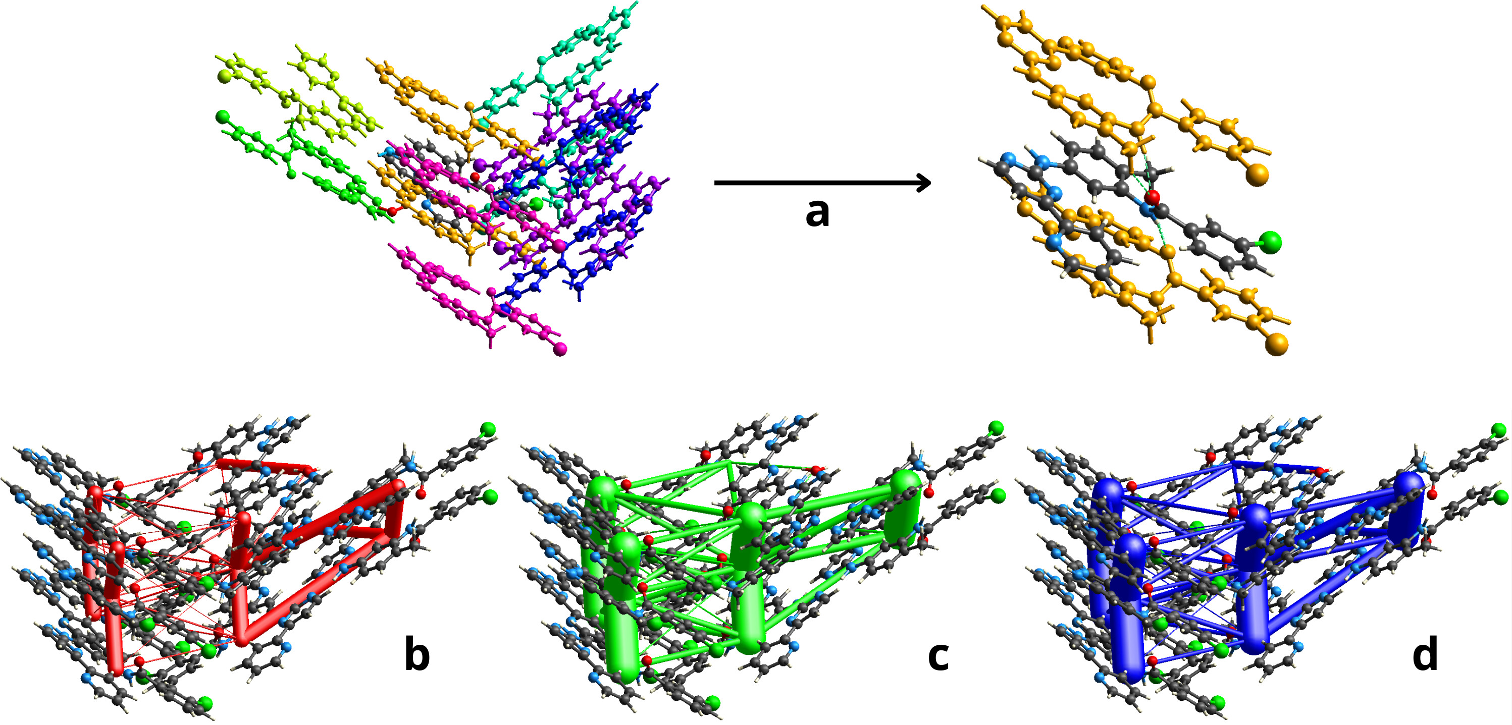 A novel imatinib analogue inhibitor of chronic myeloid leukaemia: design, synthesis and characterization - explanation of its folded conformation.