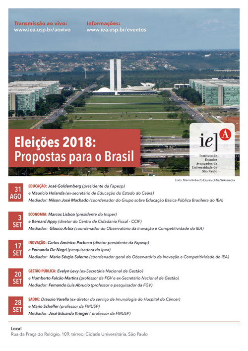 Duas propostas de alteração do processo eleitoral da USP — Instituto de  Estudos Avançados da Universidade de São Paulo