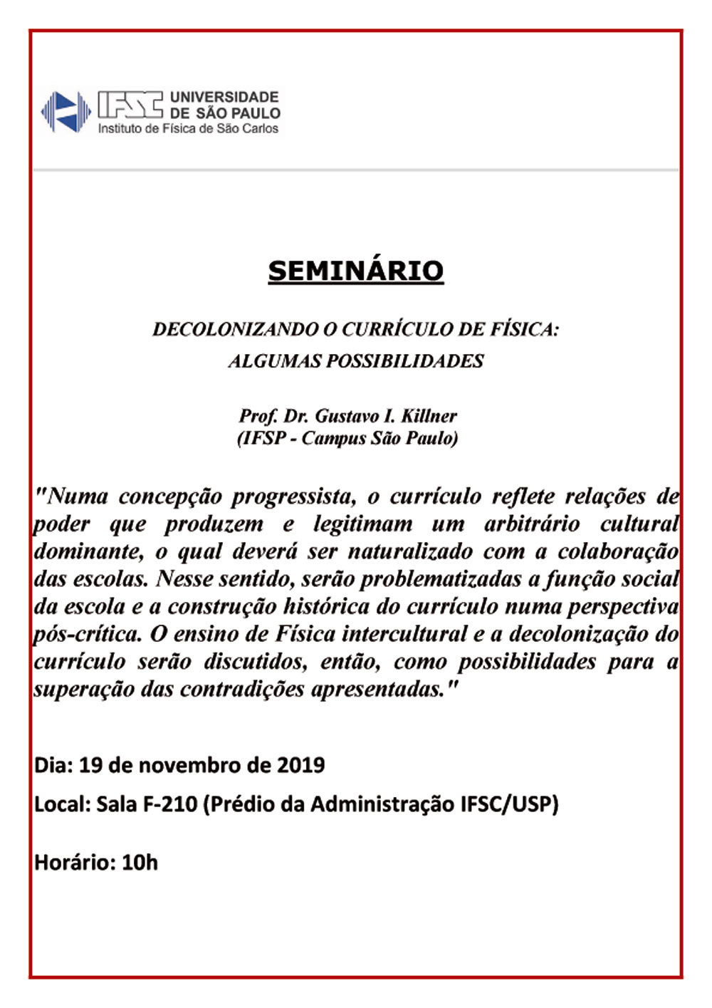 Problematizando a física com brinquedos