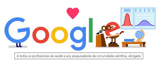 Prevenção Covid-19: Google cria Doodle para incentivar o uso de máscaras